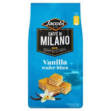 Jacobs Vanilla Wafer Bite Biscuits 125g
