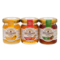 Breitsamer    Mini 3 Pack Honey Assortment Forest Linden and Sunflower 215g
