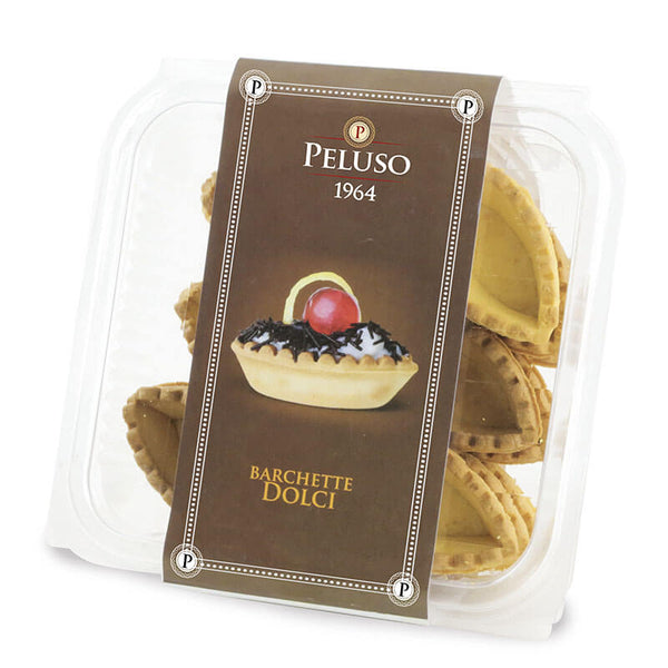 Dolci Peluso Sweet Shortcrust Pastry Boat Shells 182g