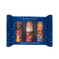 Simon Coll 3 Wise Men Foil Wrapped Hollow Chocolate Gift 75g