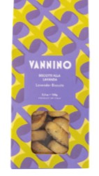 Vannino  Lavender Biscuits Gift Box 150g