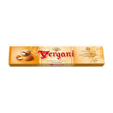 Vergani Crunchy Nougat with Almonds Bar 200g