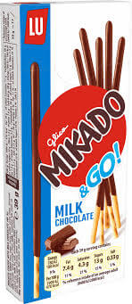 Lu Mikado Milk Chocolate Biscuits 39g