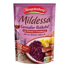 Hengstenberg Mildessa Rotkohl with Port Wine and Cowberries Pouch 400g