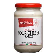Mantova Four Cheese Sauce Jar 350g