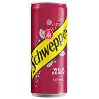 Schweppes Wild Berry Drink Slim Can 330ml