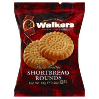 Walkers Shortbread Rounds (Pack of Two Biscuits) 34g