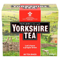 Taylors of Harrogate Yorkshire Red (Pack of 80 Tea Bags) 250g