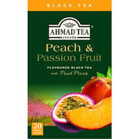 Ahmad Peach and Passion Tea (One Box of 20 Tea Bags) 40g