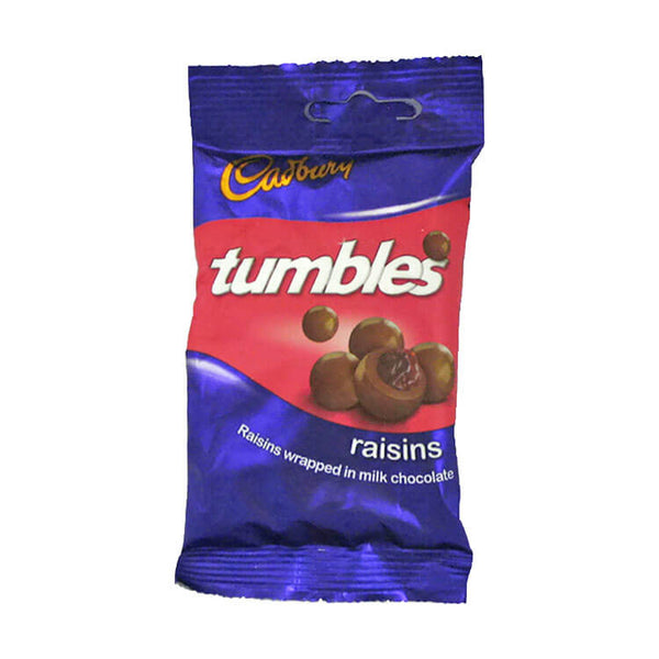 Cadbury Tumbles Raisins (HEAT SENSITIVE ITEM - PLEASE ADD A THERMAL BOX TO YOUR ORDER TO PROTECT YOUR ITEMS 65g