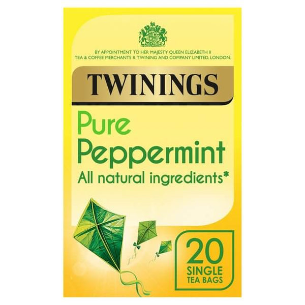 Twinings Peppermint Pure (Pack of 20 Tea Bags) 40g