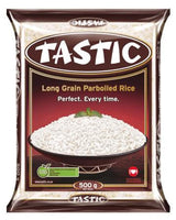 Tastic Rice Long Grain Parboiled Small Bag (Kosher) 500g