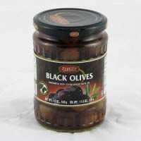 Zergut Black Olives Marinated with Extra Virgin Olive Oil 550g