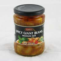 Zergut Medium Hot Spicy Giant Beans 550g