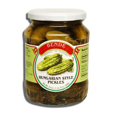Bende Hungarian Style Pickles Quality Products Since 1935 680g
