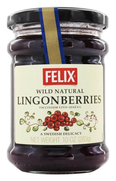 Felix Wild Natural Lingonberries Preserves 283g