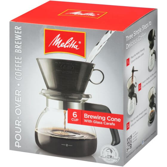Melitta Traditional Cone Coffeemaker (6 Cup) 551g