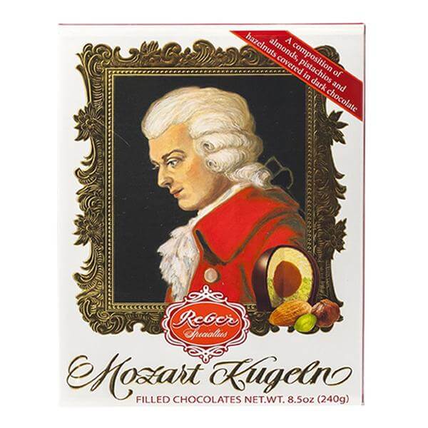 Reber Mozart Kugel Portrait Gift Box (6 Piece) 120g