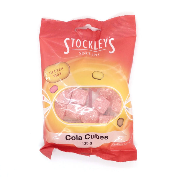 Stockleys Sweets Cola Cubes 125g