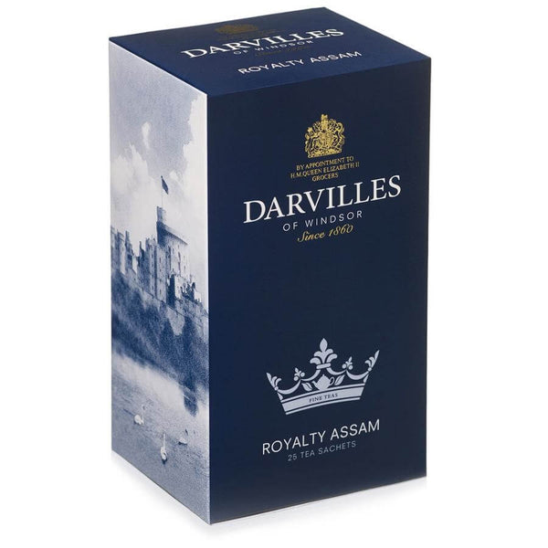 Darvilles of Windsor Tea Royalty Assam Blend (Pack of 25 Tea Bags) 62.5g