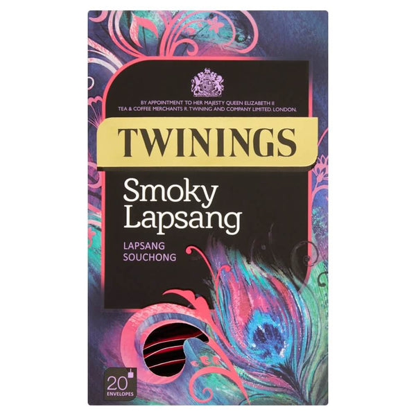 Twinings Tea - Lapsang Souchong Smokey (One Box of 20 Tea Bags) 40g