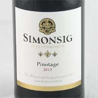 Simonsig Wine - Stellenbosch Pinotage 2018 750ml