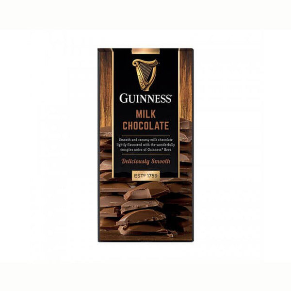 Guinness Luxury Milk Chocolate Solid Bar 90g