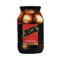 Judys Pickled Onions Strong  410g