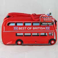 British Brands Wash Bag London Bus 221g