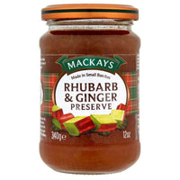 Mackays Preserve Rhubarb and Ginger  340g
