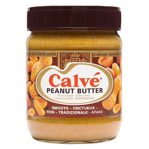 Calve Smooth Peanut Butter No Sugar Added 350g