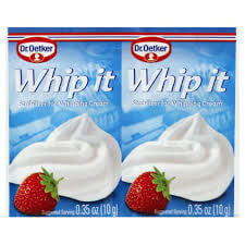 Dr Oetker Whip It Stabilizer For Whipping Cream (Pack of Two) 20g