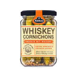 Kuehne Whiskey Cornichons 370ml