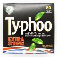 Typhoo Tea - Extra Strong (Pack of 80 Tea Bags) 250g