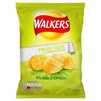 Walkers Crisps - Pickled Onion Flavour 32.5g