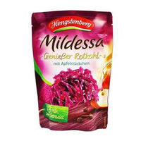 Hengstenberg Delicious Red Cabbage with Apple Slices Pouch 400g
