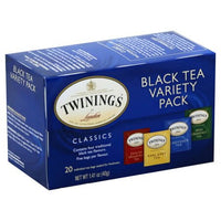 Twinings of London Tea - Black Tea Variety Pack (One Box of 20 Tea Bags) 40g