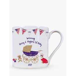 Milly Green  -Welcoming Harry and Meghans 1st Baby Mug 160g