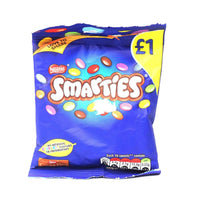 Nestle Smarties - Bag (HEAT SENSITIVE ITEM - PLEASE ADD A THERMAL BOX TO YOUR ORDER TO PROTECT YOUR ITEMS 87g