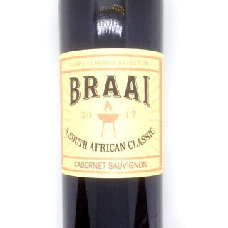 Braai Wine - Cabernet Sauvignon 2019 750ml