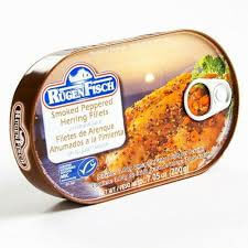 Ruegenfisch Herring - Smoked Peppered Filets 200g