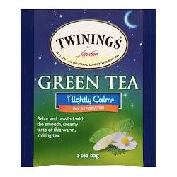 Twinings of London Tea - Green Tea Nightly Calm Herbal (Pack of 20 Tea Bags) 40g