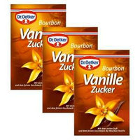 Dr Oetker Bourbon Vanilla Sugar (Pack of Three) 24g