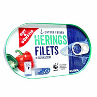 Gut and Gunstig Herring Filets in Paprika Creme 200g