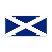 British Brands License Plate Scotland Flag 80g