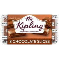 Mr Kipling Chocolate Slices Cake (Pack of 8 Slices) 264g