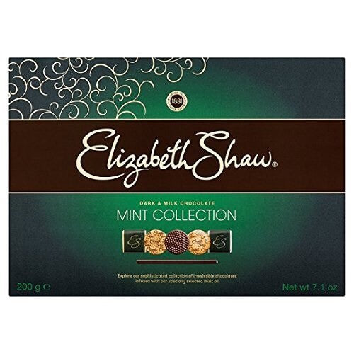 Elizabeth Shaw Milk and Dark Chocolate Mint Collection Box 200g