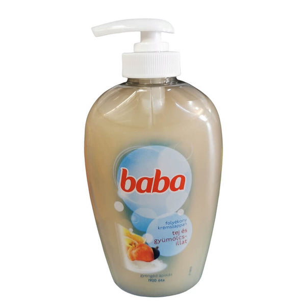 BABA Milk and Fruit Liquid Soap 250ml
