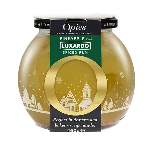 Opies Pineapple Luxardo in Spiced Rum 460g