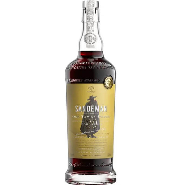 Sandeman Old Tawny Port 20 Years, A Rich Elegant Combination Of Dried Apricot Honey Nuts Spices And Vanilla 750ml